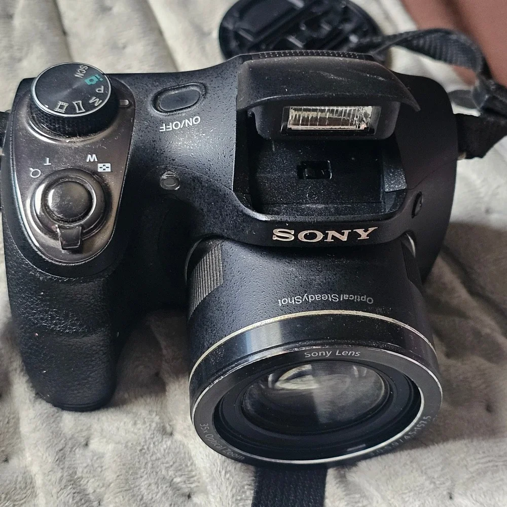 Sony Cyber-shot DSC-H300 Digital Camera 20.1MP 35x Optical Zoom Black